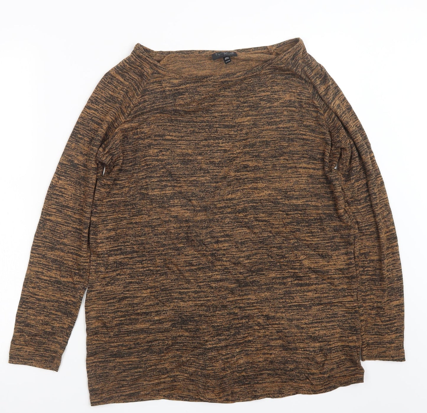 Womens UK Size 10 Topshop Black Pullover Jumper