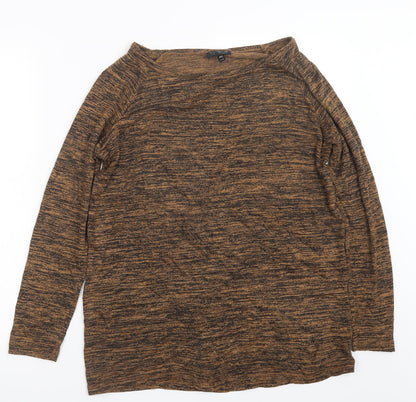 Womens UK Size 10 Topshop Black Pullover Jumper