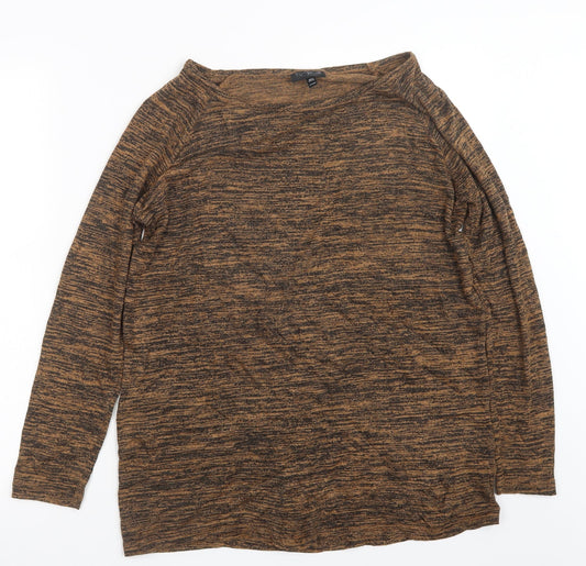 Womens UK Size 10 Topshop Black Pullover Jumper