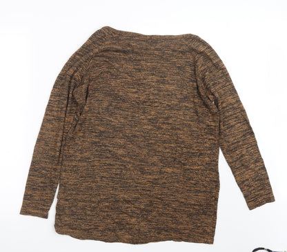 Womens UK Size 10 Topshop Black Pullover Jumper