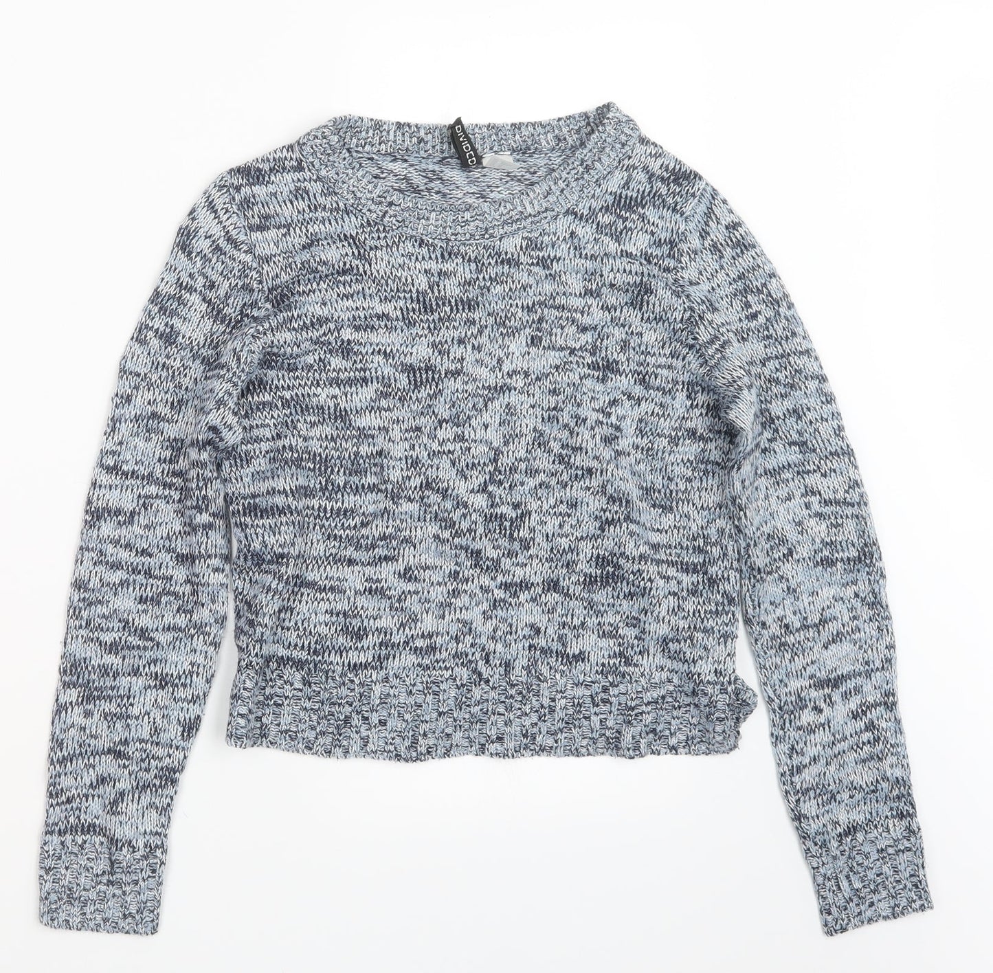 Divided by H&M Womens Blue  Knit Pullover Jumper Size XS