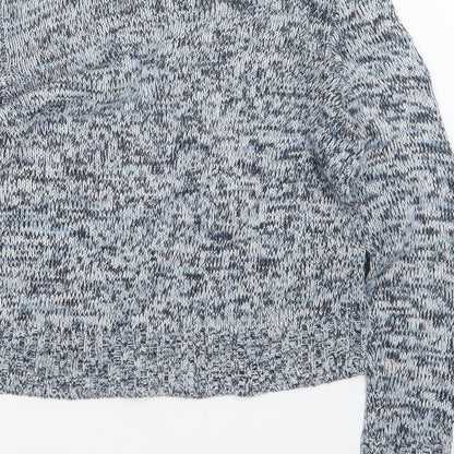 Divided by H&M Womens Blue  Knit Pullover Jumper Size XS
