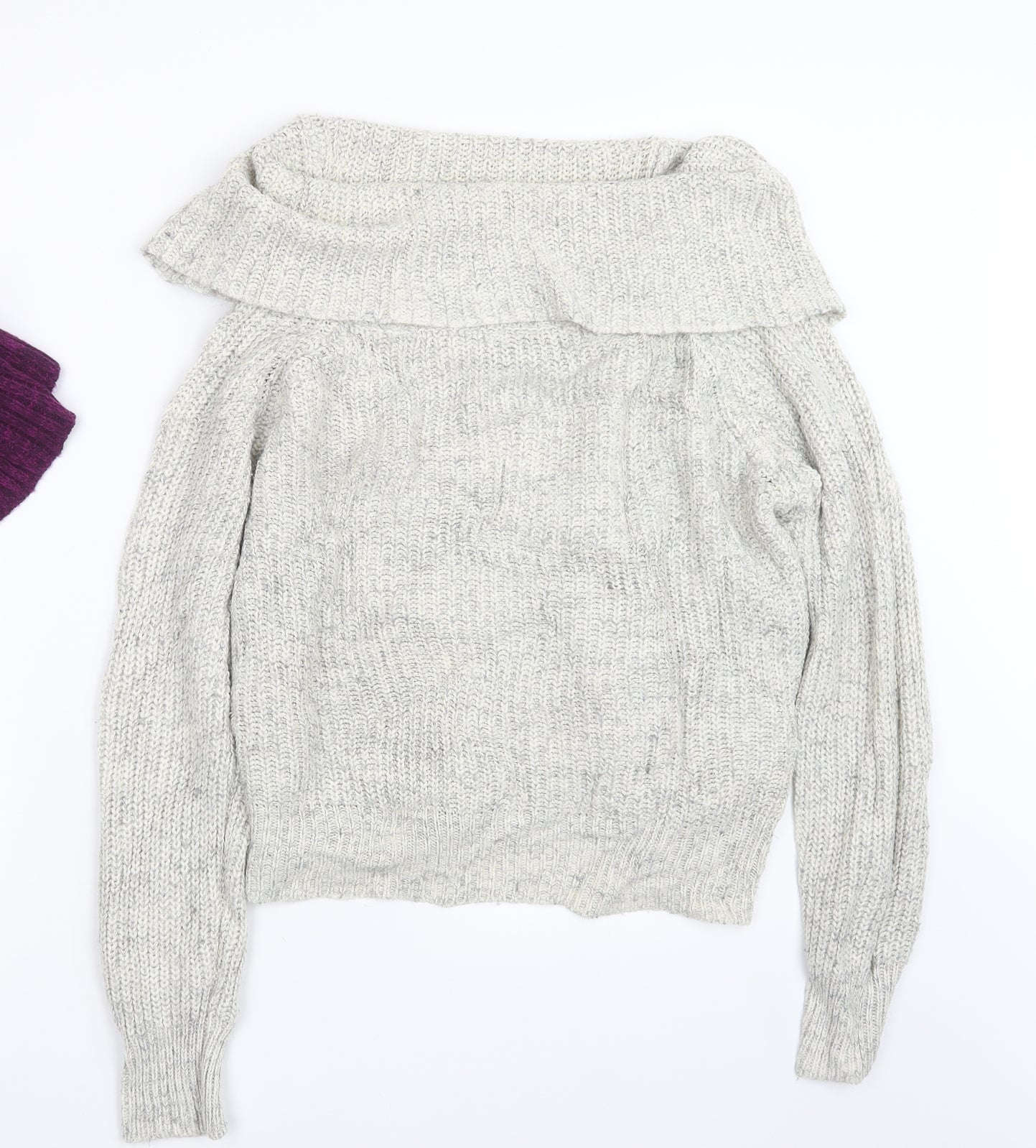 Womens UK Size M New Look Beige Pullover Jumper