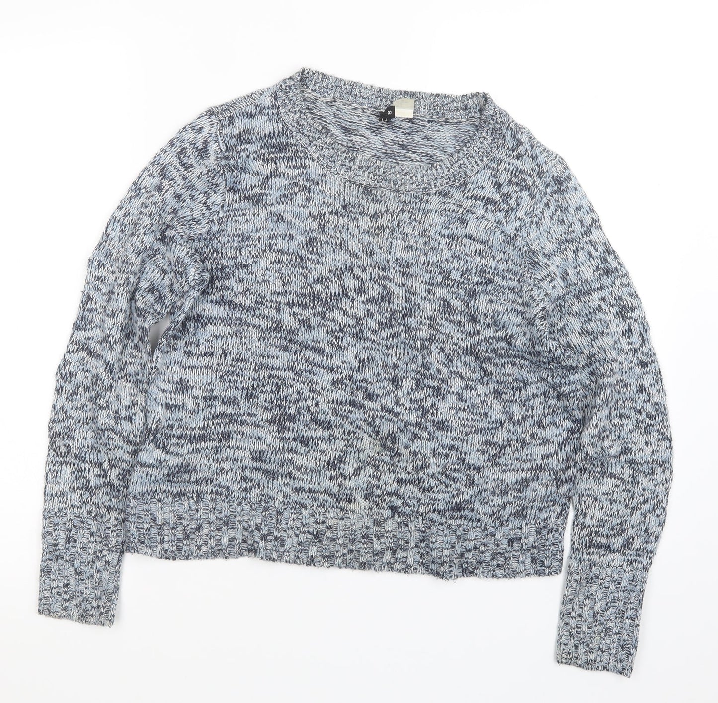 Divided by H&M Womens Blue  Knit Pullover Jumper Size S