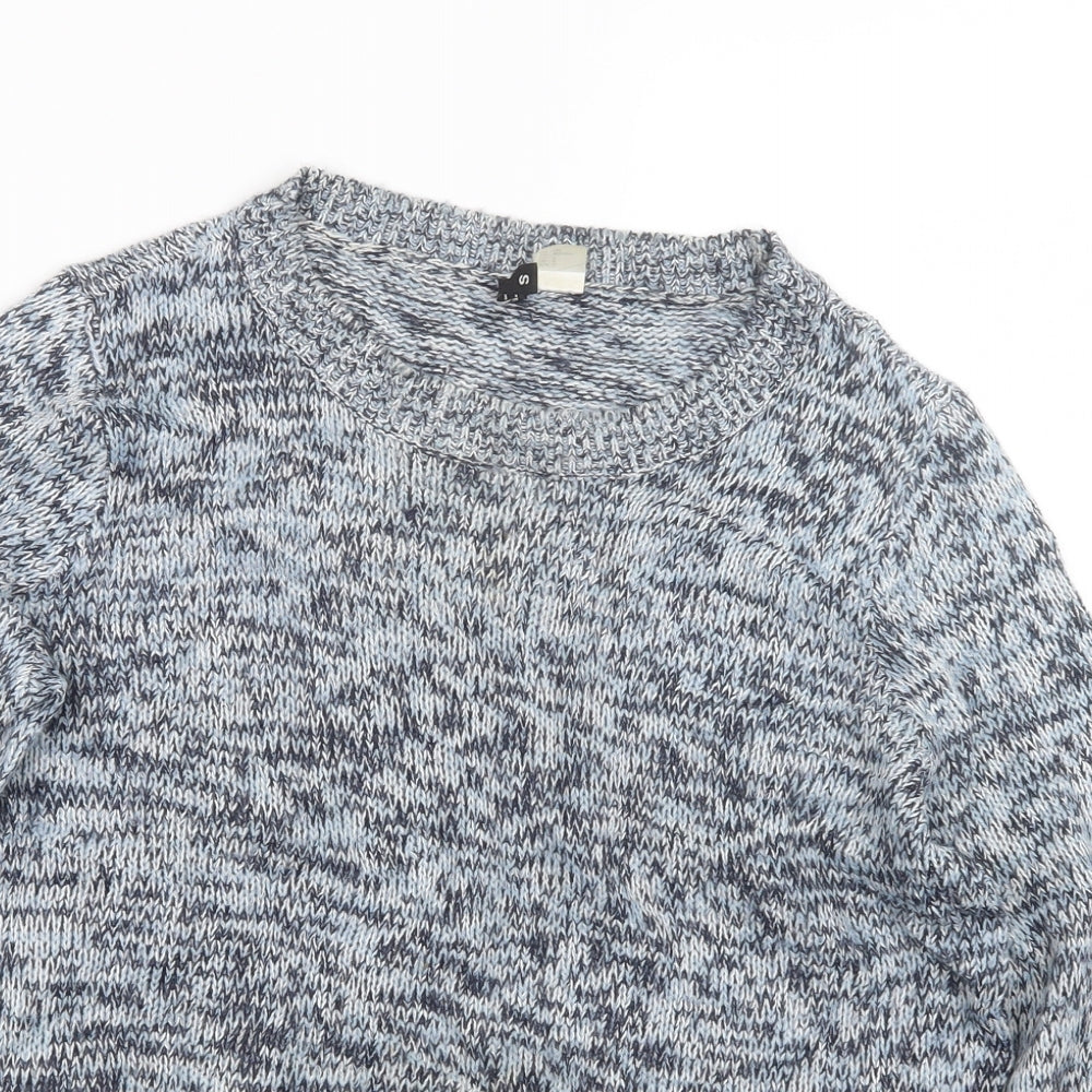 Divided by H&M Womens Blue  Knit Pullover Jumper Size S