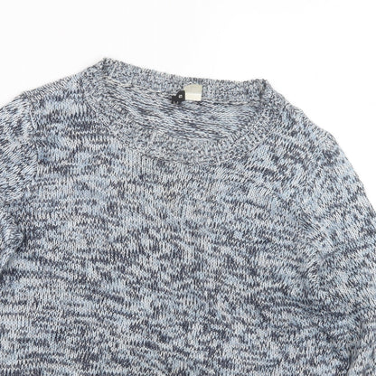 Divided by H&M Womens Blue  Knit Pullover Jumper Size S