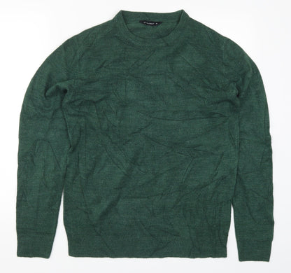Cedar Wood State Mens Green  Knit Pullover Jumper Size M
