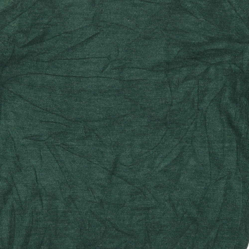 Cedar Wood State Mens Green  Knit Pullover Jumper Size M