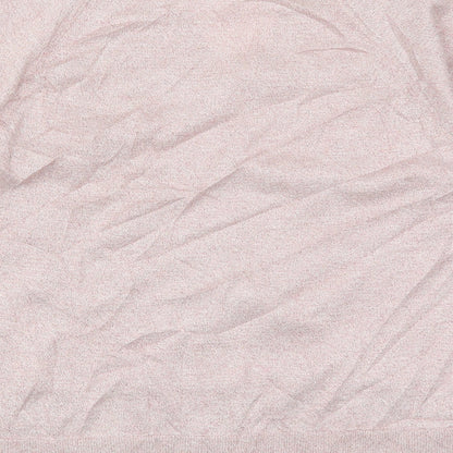 Womens UK Size S Marks and Spencer Pink Pullover Jumper