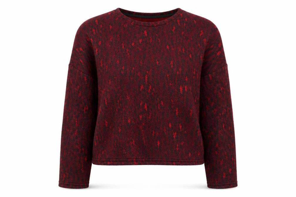 Womens UK Size M New Look Red Pullover Jumper