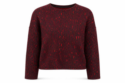Womens UK Size M New Look Red Pullover Jumper