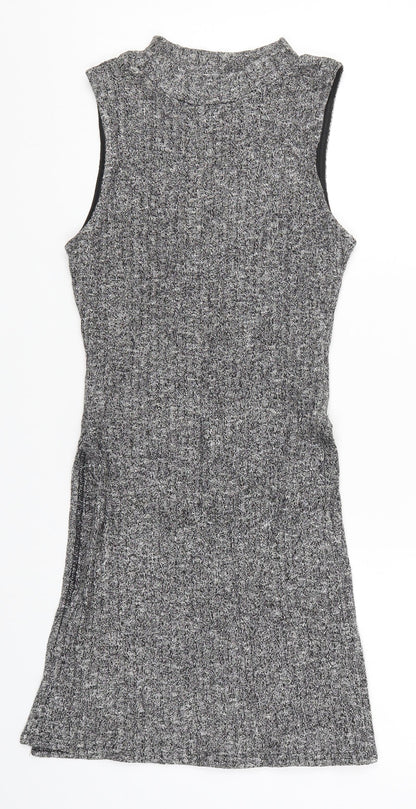 Apricot Womens Grey   Vest Jumper Size S