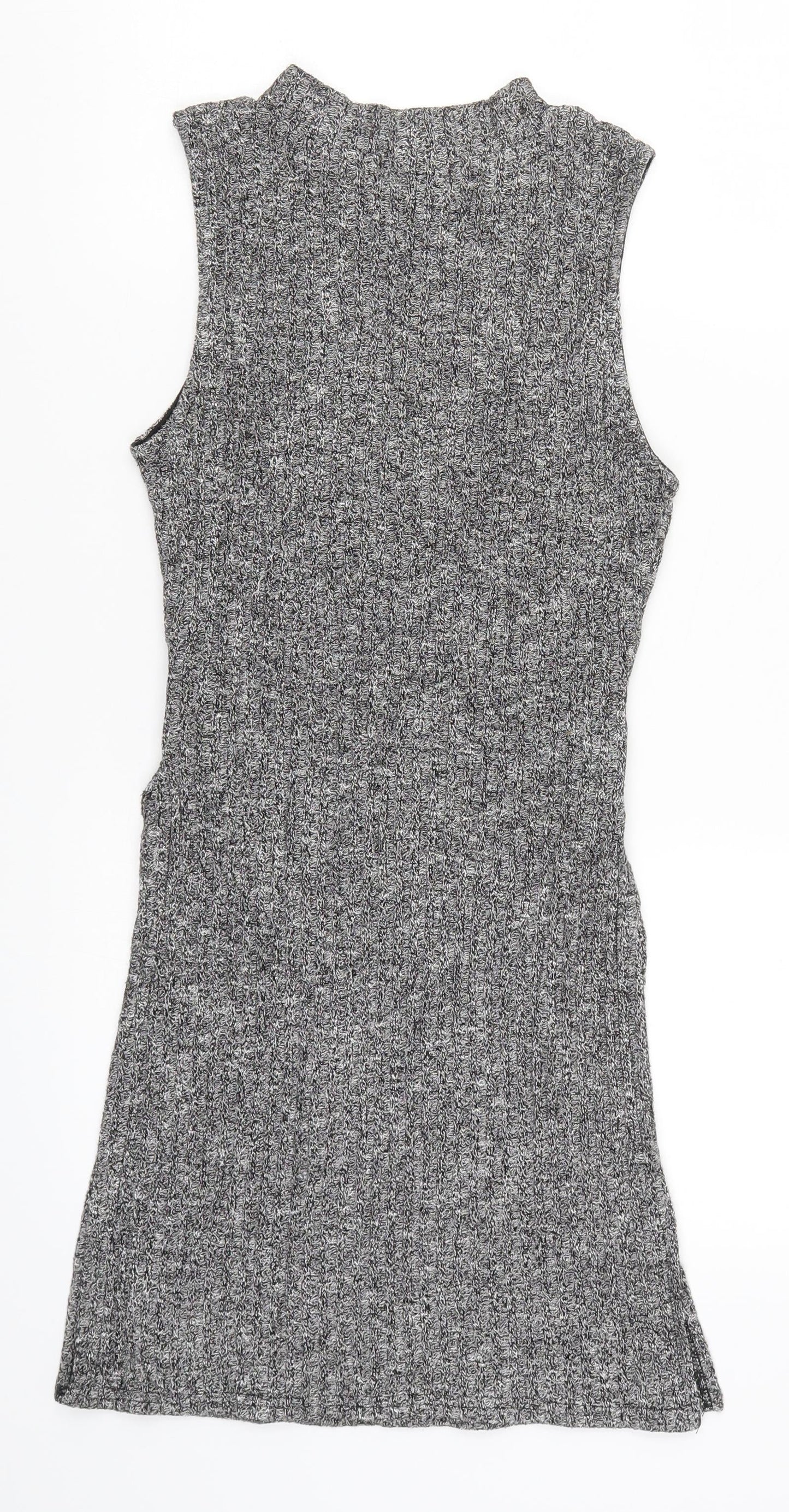 Apricot Womens Grey   Vest Jumper Size S