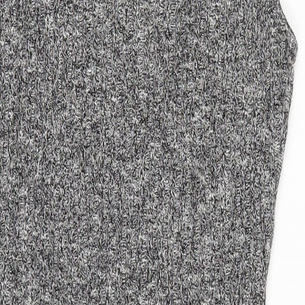 Apricot Womens Grey   Vest Jumper Size S