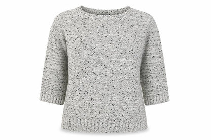 Bonmarché Womens Grey Knit Pullover Jumper Size M
