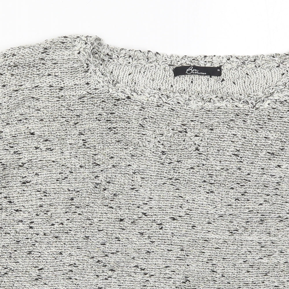Womens UK Size M Bonmarché Grey Pullover Jumper