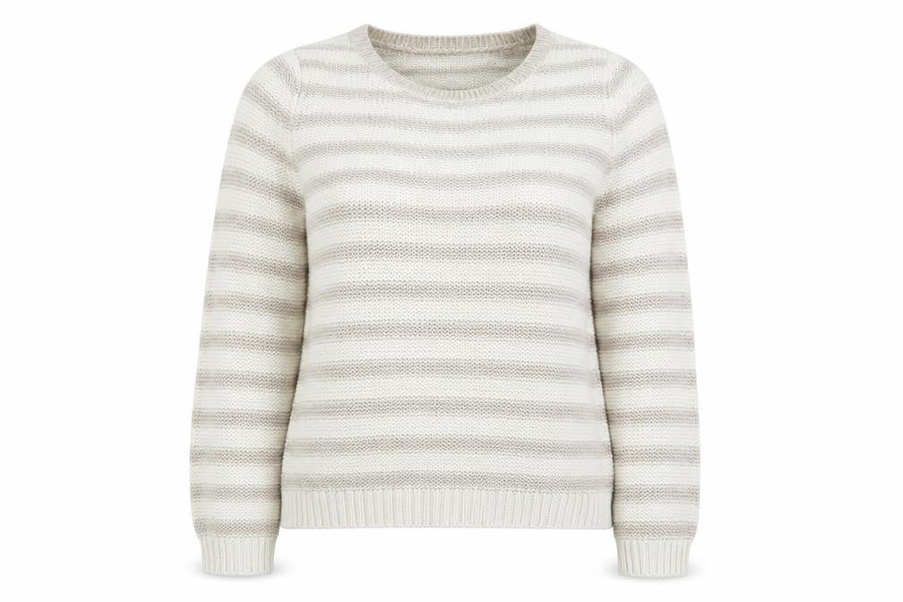 Womens UK Size M H&M Beige Pullover Jumper