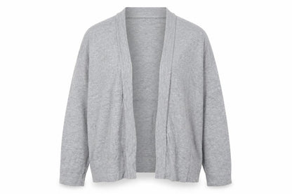 Next Womens Grey  Knit Cardigan Jumper Size 8