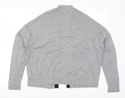 Womens UK Size 8 NEXT Grey Cardigan Jumper