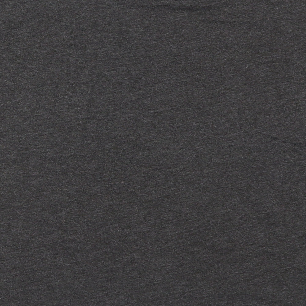 Primark Womens Grey   Basic T-Shirt Size 10  - Friday I'm so Happy to See You