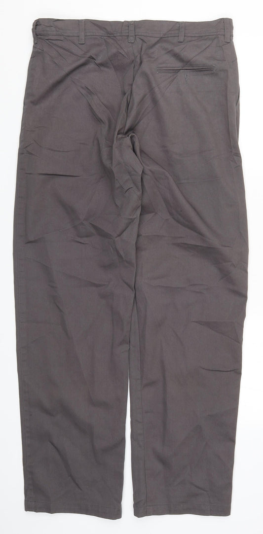 Preworn Mens Grey   Trousers  Size 34 L31 in