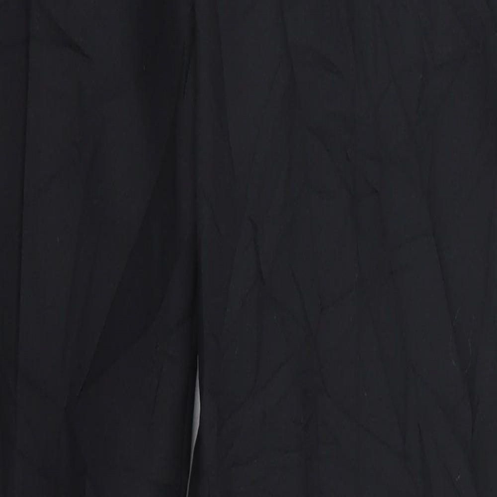 Womens UK Size 8 Marks and Spencer Regular Fit  Black Trousers