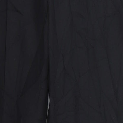 Womens UK Size 8 Marks and Spencer Regular Fit  Black Trousers