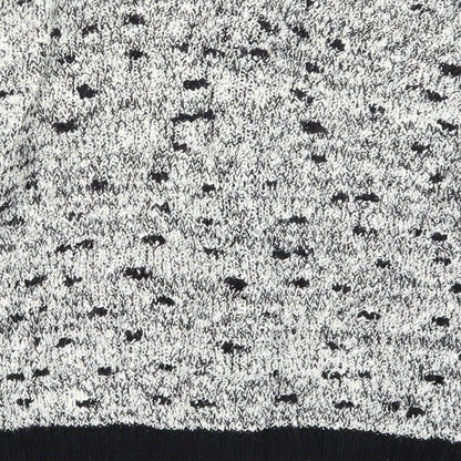 Littlewoods Womens Grey  Knit Cardigan Jumper Size 10