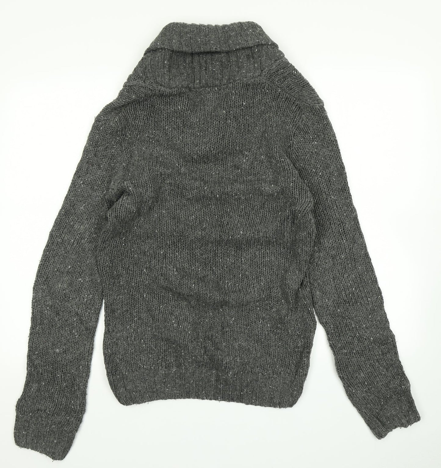 Officers Club Mens Grey  Knit Pullover Jumper Size S