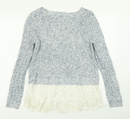 Womens UK Size 10 NEXT Blue Pullover Jumper