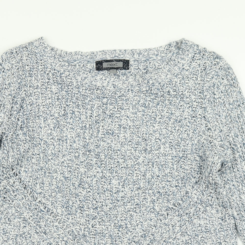 Womens UK Size 10 NEXT Blue Pullover Jumper