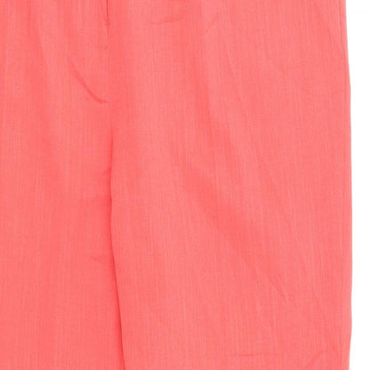 Womens UK Size 20 Oscar B Regular Fit  Pink Trousers