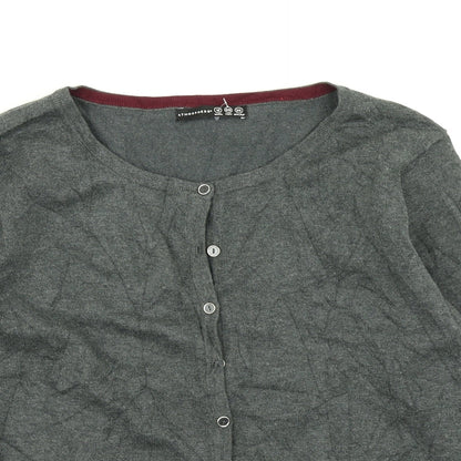 Womens UK Size 12 Atmosphere Grey Cardigan Jumper