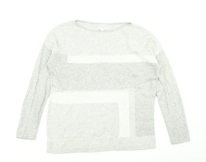Womens UK Size 12 Principles Grey Pullover Jumper