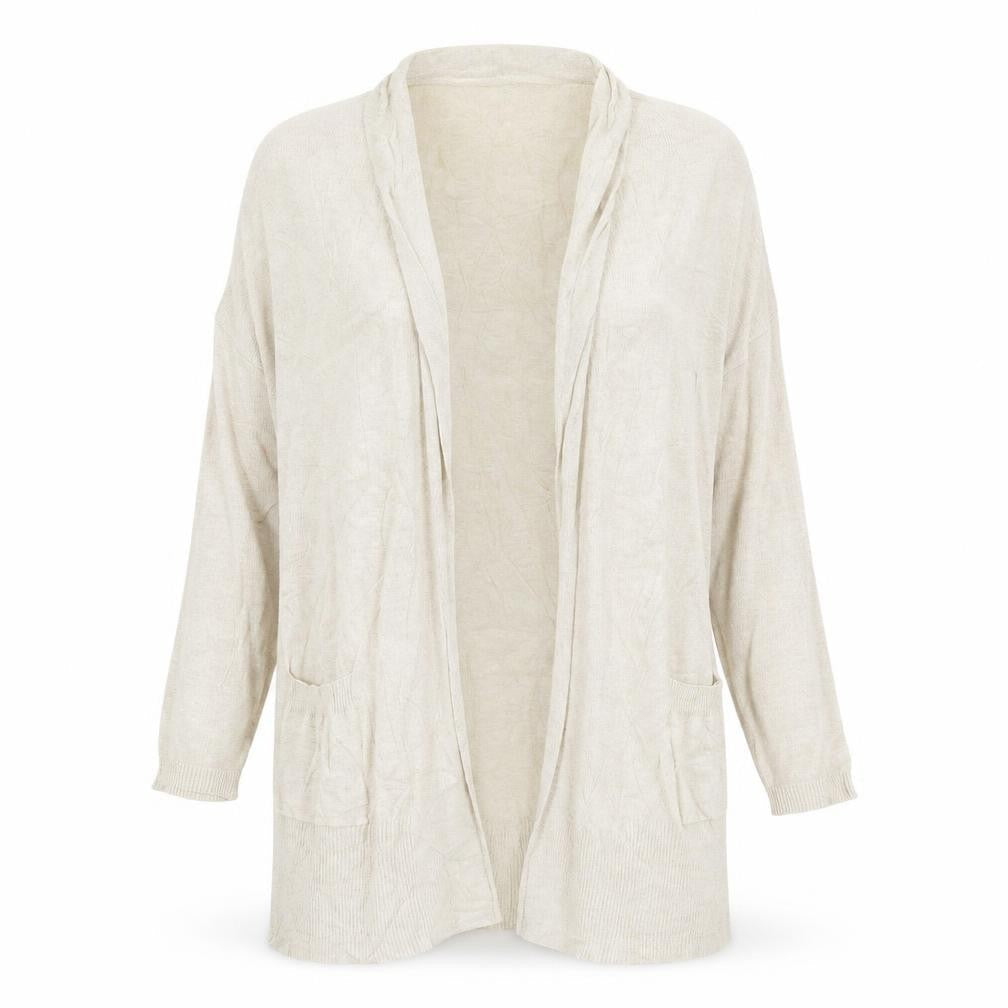 Womens UK Size 8 Atmosphere Beige Cardigan Jumper
