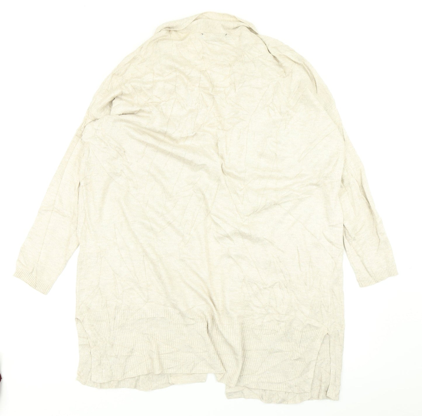 Womens UK Size 8 Atmosphere Beige Cardigan Jumper