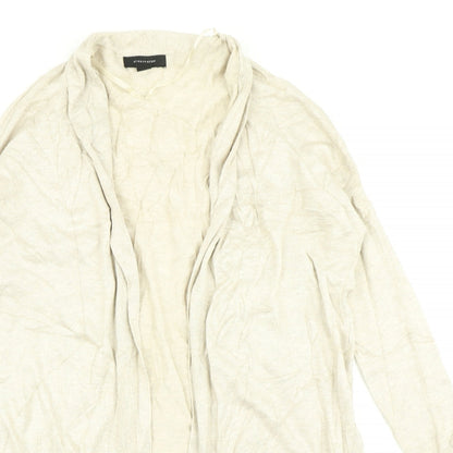 Womens UK Size 8 Atmosphere Beige Cardigan Jumper