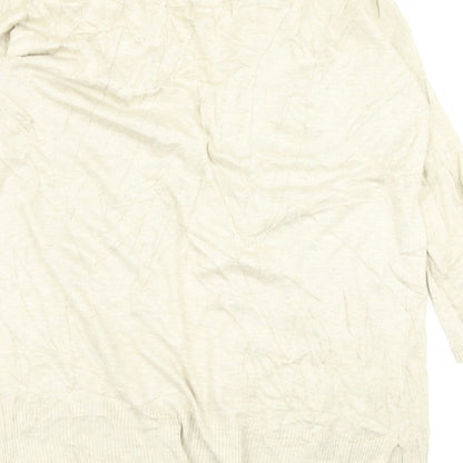 Womens UK Size 8 Atmosphere Beige Cardigan Jumper