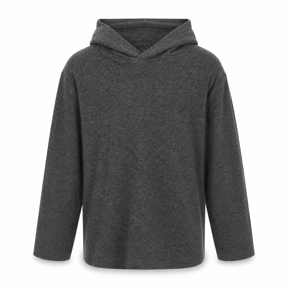 Primark Boys Grey  Knit Pullover Hoodie Size 8-9 Years