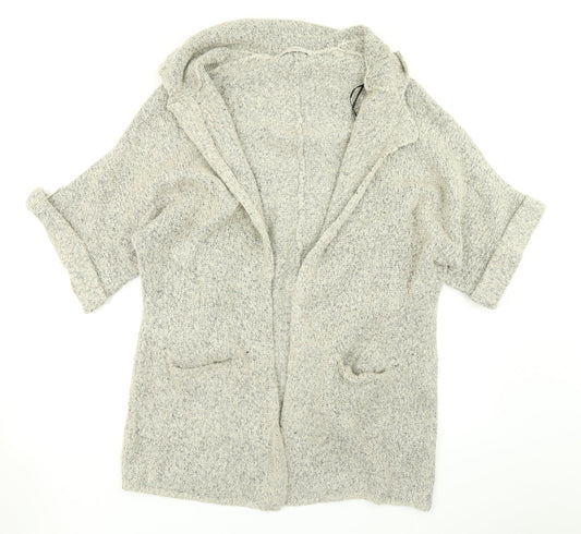 George Womens Grey  Knit Cardigan Jumper Size S