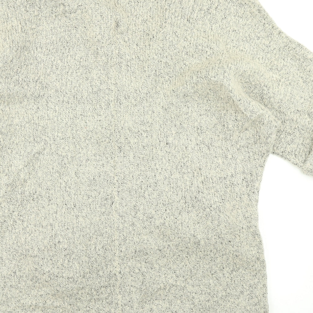 George Womens Grey  Knit Cardigan Jumper Size S