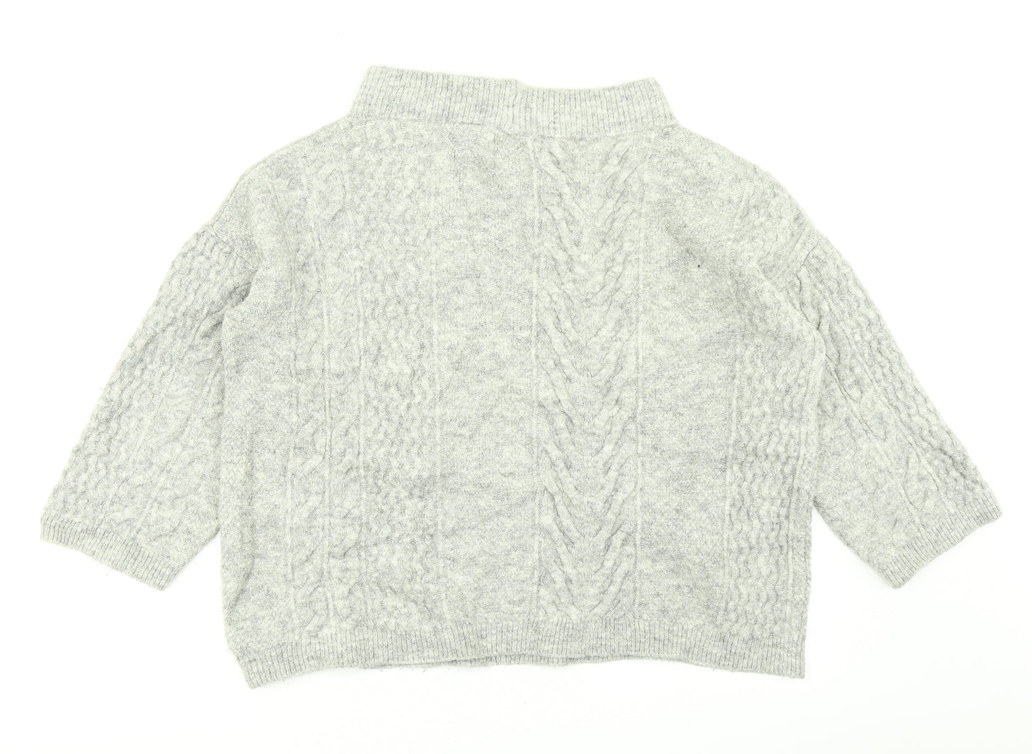Womens UK Size 14 NEXT Grey Pullover Jumper