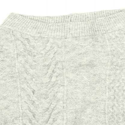 Womens UK Size 14 NEXT Grey Pullover Jumper