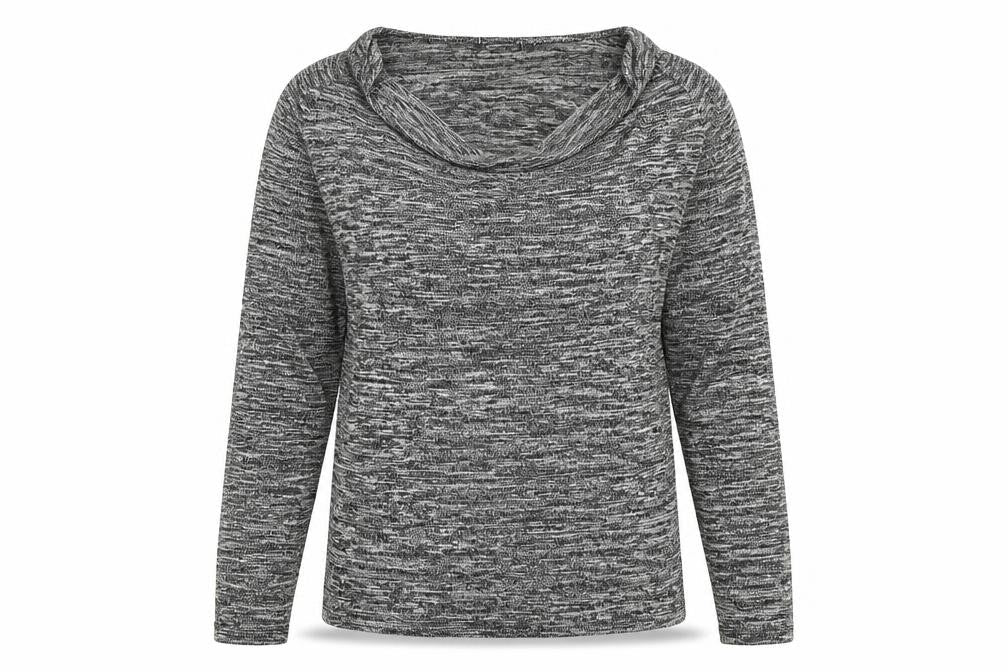 Womens UK Size 12 Preworn Grey Basic T-Shirt