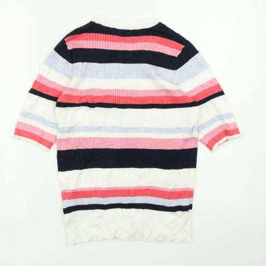 Womens UK Size 12 M&S Collection Pink Pullover Jumper