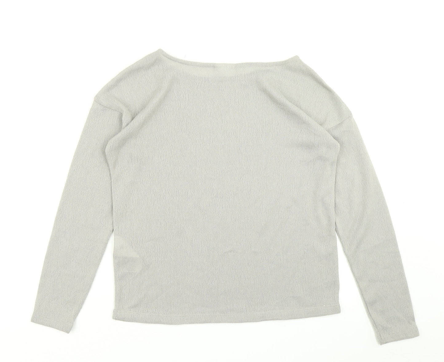 Noisy may Womens Grey   Basic T-Shirt Size XS