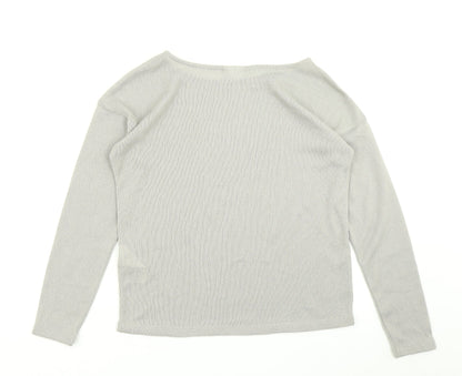 Noisy may Womens Grey   Basic T-Shirt Size XS