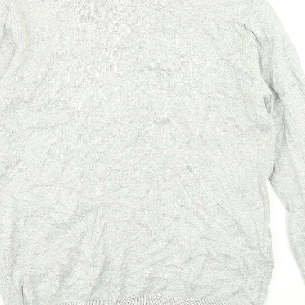 Cedar Wood State Mens Grey  Knit Pullover Jumper Size M