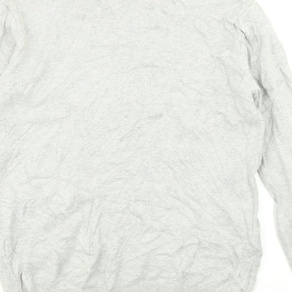 Cedar Wood State Mens Grey  Knit Pullover Jumper Size M