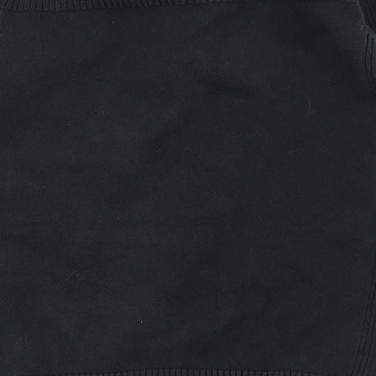 Burton Mens Black  Knit Pullover Jumper Size M